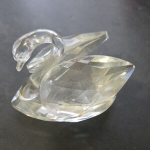 Swarovski Clear Crystal Swan Decor